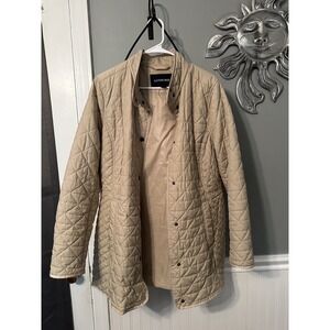 Lands' End Jacket Beige Women's L 14-16